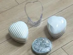 ReFa♡ハートブラシレイ＆ハートブラシ♡オーロラホワイト♡スタンド＋ミラー付き