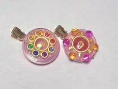 おジャ魔女どれみ クリアクリップコレクション 2点セット