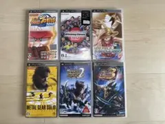 PSPソフト 6本セット - メルカリ