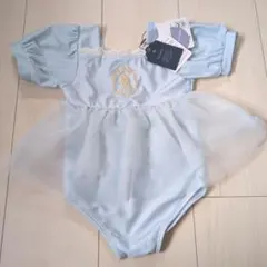 新品 cottoli ディズニー アナと雪の女王 エルサ チュール 水着 90