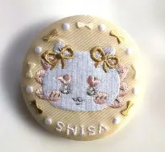 ちいかわビスケット２ 刺繍缶バッジのみ