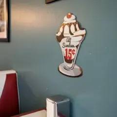 ワインジョッキ グラス 看板 サントリーワインデリカ ディスプレイ