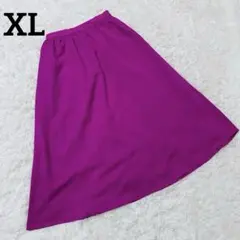 【GU】❣️美品❣️フレアロングスカート/スカート/ゆったり/XLサイズ