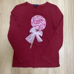 GapKids 赤 長袖カットソー 160cm