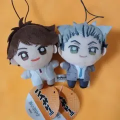 ハイキュー!! ぬいぷりけmini ～制服vol.1～ 及川徹 木兎光太郎