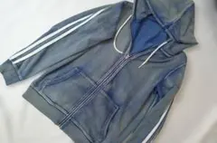 た*か様 Y2K archive grange オールド デニム調 ZIP パー