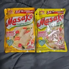 Ajinomoto Masako 鶏肉・牛肉だし調味料 2袋セットのサムネイル