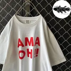 【新品未使用】KINASHICYCLE キナシサイクル Tシャツ ビッグロゴ 白のサムネイル