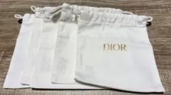 DIOR巾着　5枚セット