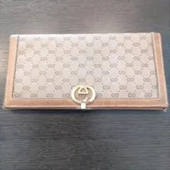 GUCCI GGパターン 長財布 ブラウン