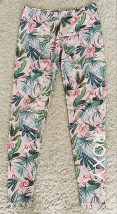 ROXY ヨガパンツ レギンス ボタニカル柄