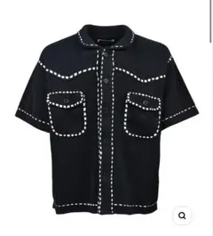 jentLouis Fringe Open-Collar Shirt - メルカリ