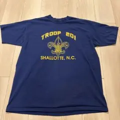 80s Hanes Fifty-Fifty Tシャツ ネイビー XLのサムネイル