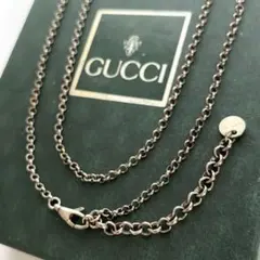 70センチ‼️美品‼️GUCCI 燻‼️シルバー925 ロングチェーン‼️ 70センチ‼️美品‼️GUCCI 燻‼️シルバー925 ロングチェーン‼️ - メルカリ