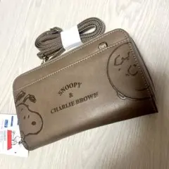 【送料込】❤️スヌーピー お財布ショルダー 長財布 メンズ レディース 新品未使用