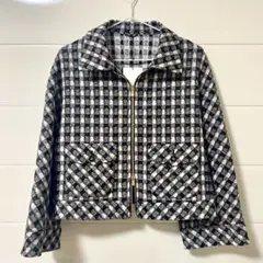 ANAYI ツイードチェックジャケットのサムネイル