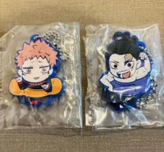 新品　呪術廻戦 虎杖悠仁 東堂葵 ラバーマスコット ばんちょうこう　2個セット