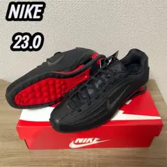 新品✨【箱・タグ付き】nike w shox z black red 23.0