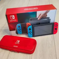 ​【美品】Nintendo Switch 本体 ＋ マリオオデッセイケースのサムネイル