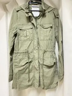 ミリタリージャケット　インポート　春アウター　スプリングコート　コットン100%