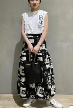 ADAM ET ROPE FEMME 2WAY ギザースカート