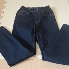 ユニクロ　 ストレートパンツ 130　デニム