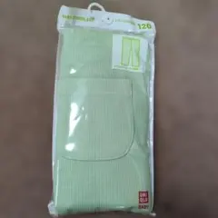 ユニクロ　リブレギンス（１０分丈）　サイズ１２０　ライトグリーン
