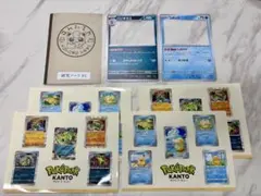 ポケパークカントー コダック バンギラス 特大ポケモンカード　研究ノート