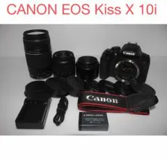 ✨ Canon kiss x10 一眼レフ スマホ転送 シングルレンズセット - メルカリ