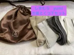 しまむらtal. by yumi. ソックスセット 23~25cm 巾着ポーチ