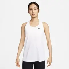 Nike ホワイト タンクトップ トレーニングウェア ランニング ヨガのサムネイル
