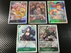 ワンピースカード SR3枚含む 5枚セット シャンクス ナミ ウタ