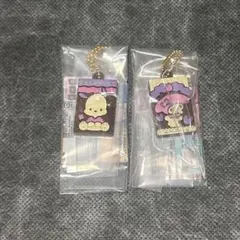 サンリオ　キャラパキ　ミニチュア　マイメロディー　ポチャッコ ガチャガチャ