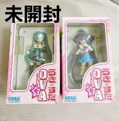 らき☆すた OVA エクストラフィギュア 泉こなた 柊かがみ らきすた 初音ミクのサムネイル