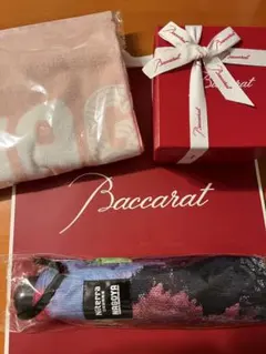 【名古屋ウィメンズ完走セット】バカラのグラス・傘・タオルの3点セット