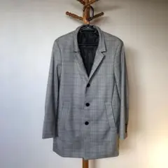 メンズジャケット　H&M  グレー系　チェック