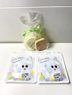 【未使用品】アルビオン パウダレス 050&エレガンス パフ セット サンプル