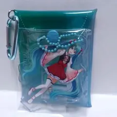 【美品】プロセカ　スシロー　コラボ　初音ミク　マルチポーチ　アクスタ