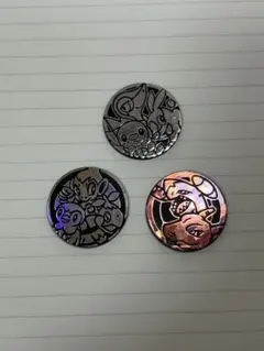 ポケモンコイン 3枚セット ホログラムデザイン