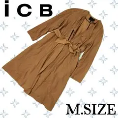 b53〚ICB〛シースルーコート ベージュ Mサイズのサムネイル