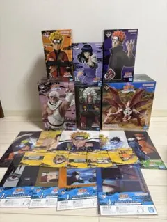 ナルト一番くじ A賞B賞C賞D賞 E賞フィギュア フルコンプリートセット