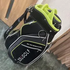 美品　23区　キャディバッグ　ゴルフバッグ 未使用品】23区GOLF キャディバッグ ゴルフバッグ ホワイト スタンド式