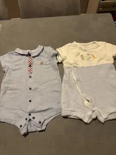 ファミリア　ロンパース　2点セット