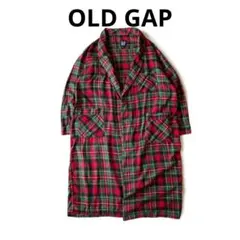 90’s 【OLD GAP】オールドギャップ ガウン チェック柄 コットン L