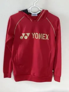 YONEX フード付きパーカー レッド