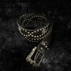 y2k studs belt archive 00s blackのサムネイル