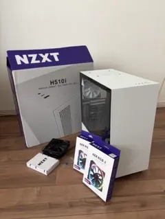 NZXT H510i PCケース ＋ AER RGB 2 140mm・120mmのサムネイル