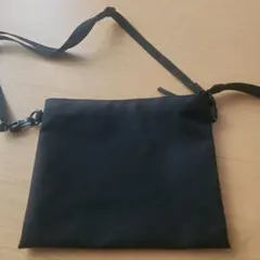 MUJI 無印良品 サコッシュ ブラックのサムネイル