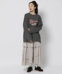 ニコアンド　Classic Vehicles Tシャツ