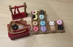 にゃんこのドーナツ屋さん2 ガチャ 4点セット